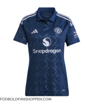 Manchester United Alejandro Garnacho #17 Udebanetrøje Dame 2024-25 Kortærmet